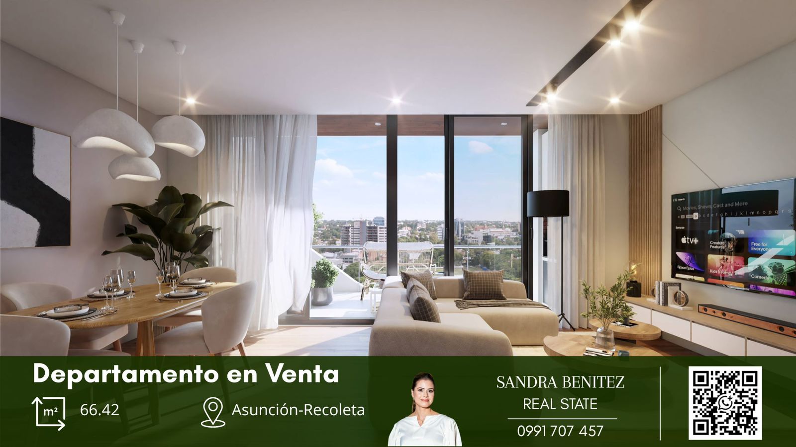 Vendo Departamento con 2 habitaciones y cochera en Barrio Mariscal/Recoleta — foto 3