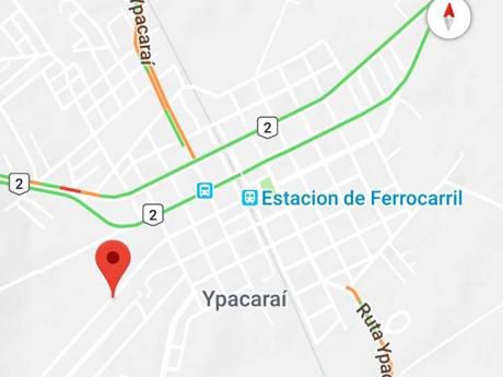 Terreno Sobre Asfalto 3.706m2 Ypacarai