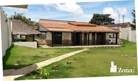 Linda Casa Con Amplio Terreno/hermoso Jardin***