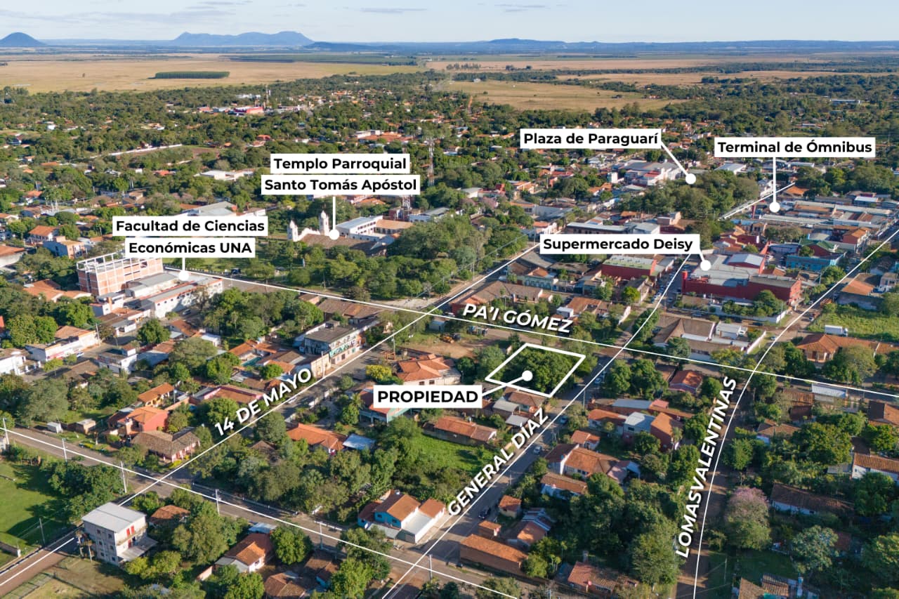 TERRENO EN ESQUINA EN VENTA - PARAGUARI — foto 2