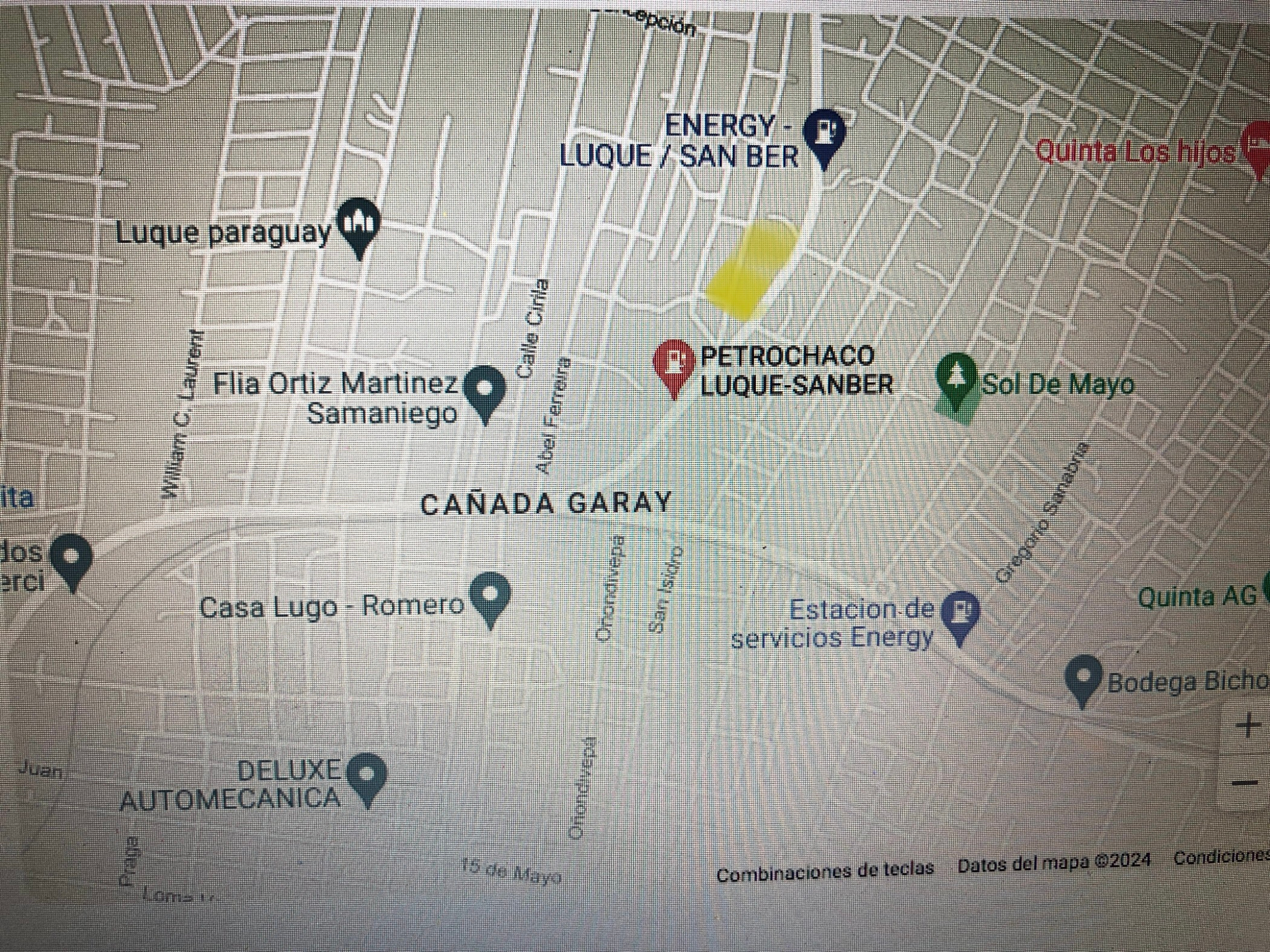 VENDO EXCELENTE TERRENO SOBRE RUTA LUQUE SANBER — foto 2