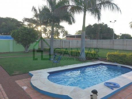 Vendo Amplia Casa Quinta En Mariano Roque Alonso