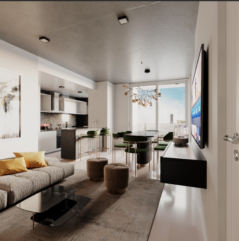 Departamento terminado de 2 habitaciones en Asunción — foto 2