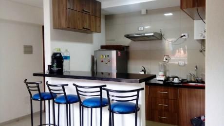 Anticrético De Departamento En Condominio, Amoblado Zona Sur Primer Anillo