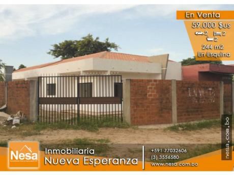 Casa En Venta A Estrenar En Esquina - Km 12
