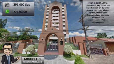 En Venta Penthouse En Condominio Lomas Del Sur