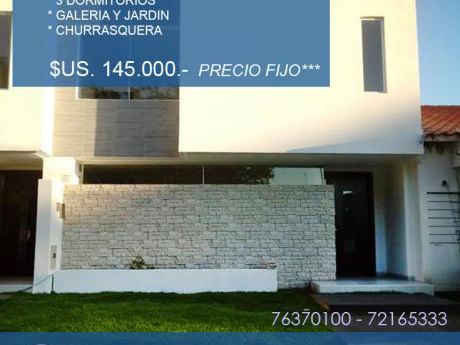 A Estrenar Casas En Cond. Privado Zona Norte
