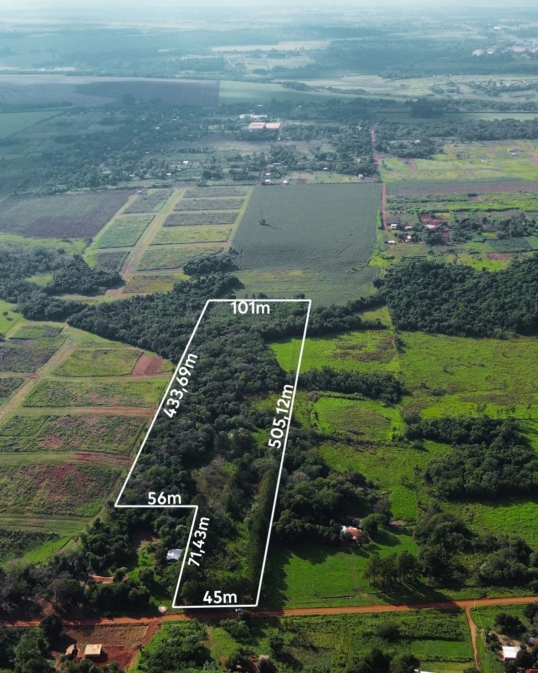Vendo 4.6 hectáreas en Minga Guazú, Alto Paraná — foto 2