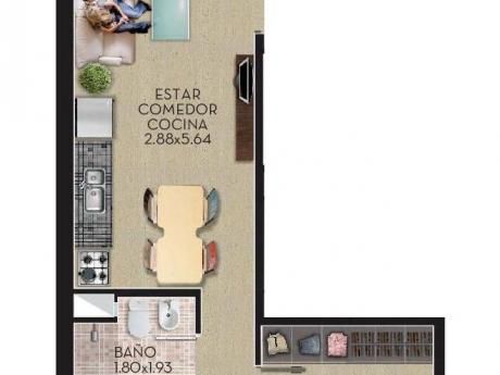 Penthouse A Estrenar. C/terraza 12m2 - Prox.facuderecho