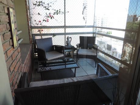 Br.españa. Piso Alto. Balcón. Garage. Piscina, Bbcoa, Gym, Cancha De Futbol.