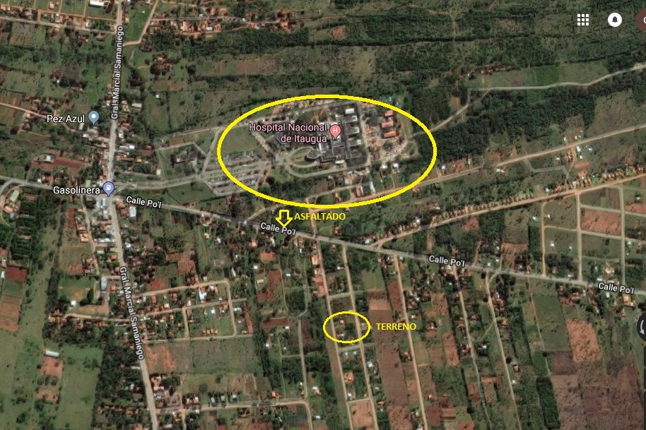 Terreno En Zona Del Hospital Nacional De Itaugua. Ref ...