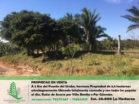 Rematamos Propiedad Cerca De Güembe