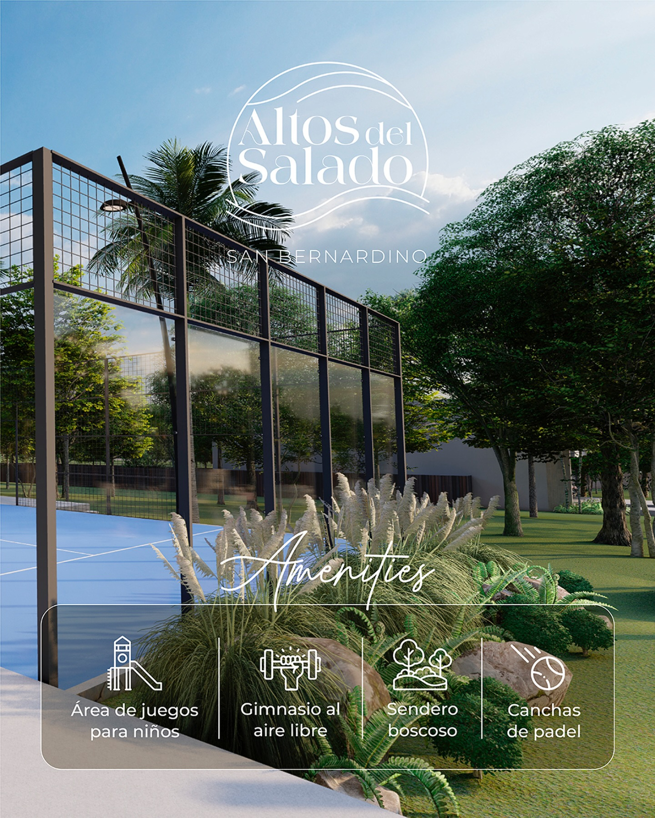 VENDO EXCLUSIVOS TERRENOS DE 1.000 M2 CON FINANCIACIÓN DIRECTA EN EL PRESTIGIOSO BARRIO CERRADO ALTOS DEL SALADO, SAN BERNARDINO. — foto 2