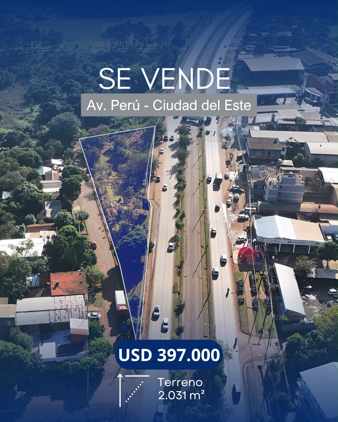 VENDO TERRENO  DE ALTO POTENCIAL DE INVERSION EN CDE — foto 2