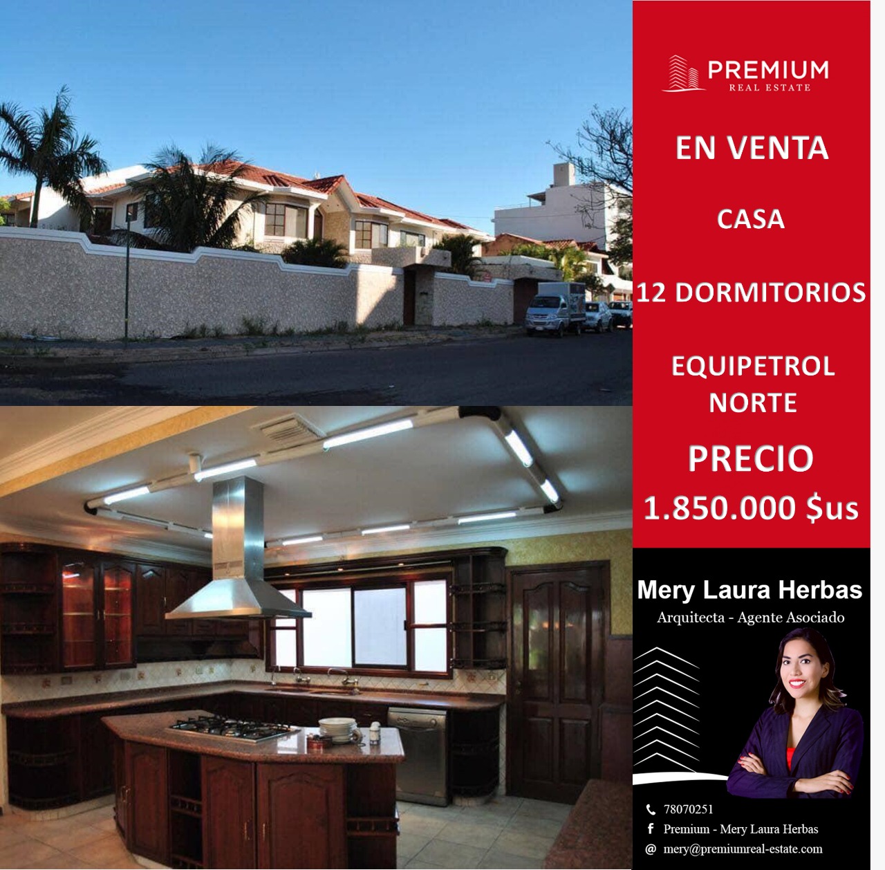 En Venta Amplia Casa En Equipetrol Norte 