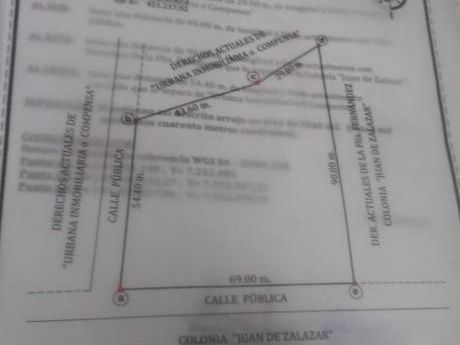 Vendo Terreno En Esquina - Zona Luque