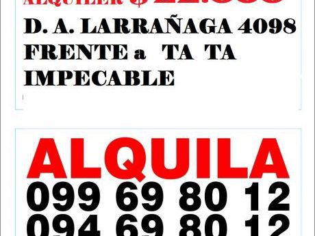## Duplex D.a.larrañaga 4098 (frente A Tata)