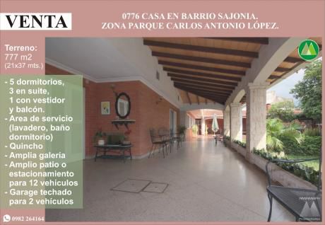 0776 Casa En Barrio Sajonia