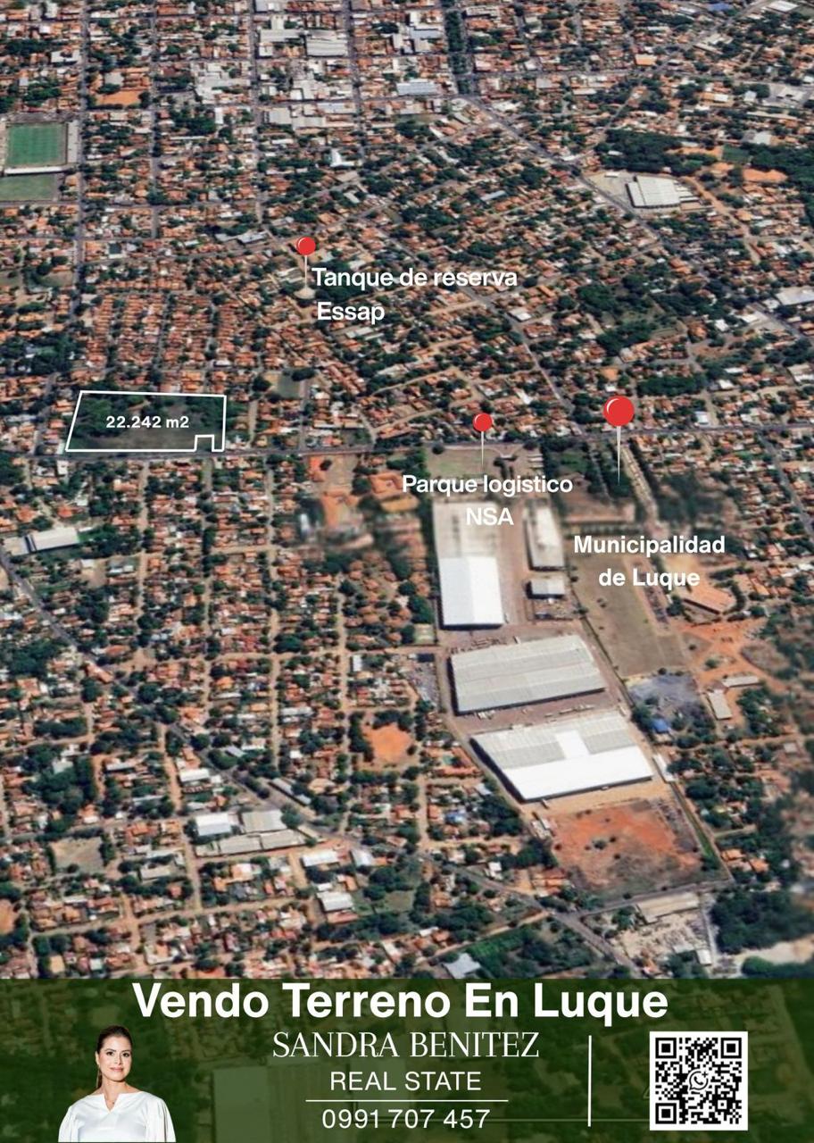 VENDO TERRENO CON PROYECTO APROBADO PARA PARQUE LOGISTICO INDUSTRIAL - DESARROLLO ZONA MUNICIPALIDAD DE LUQUE CON ALTA VISIBILIDAD — foto 3