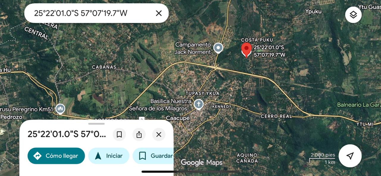 VENTA DE TERRENO EN CAACUPE  840 MTS 2 — foto 2