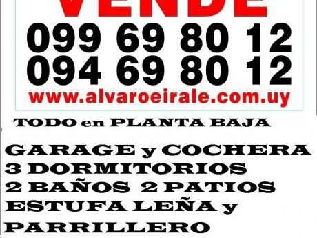 Oferta: Bajó A U$s 225.000= Orden De Vender Casa Toda En Planta Baja Con Garage