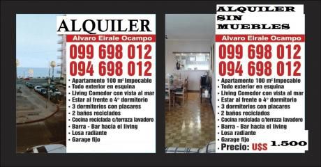 ## Vista Al Mar. Impecable Todo Exterior En Esquina 100 M2*