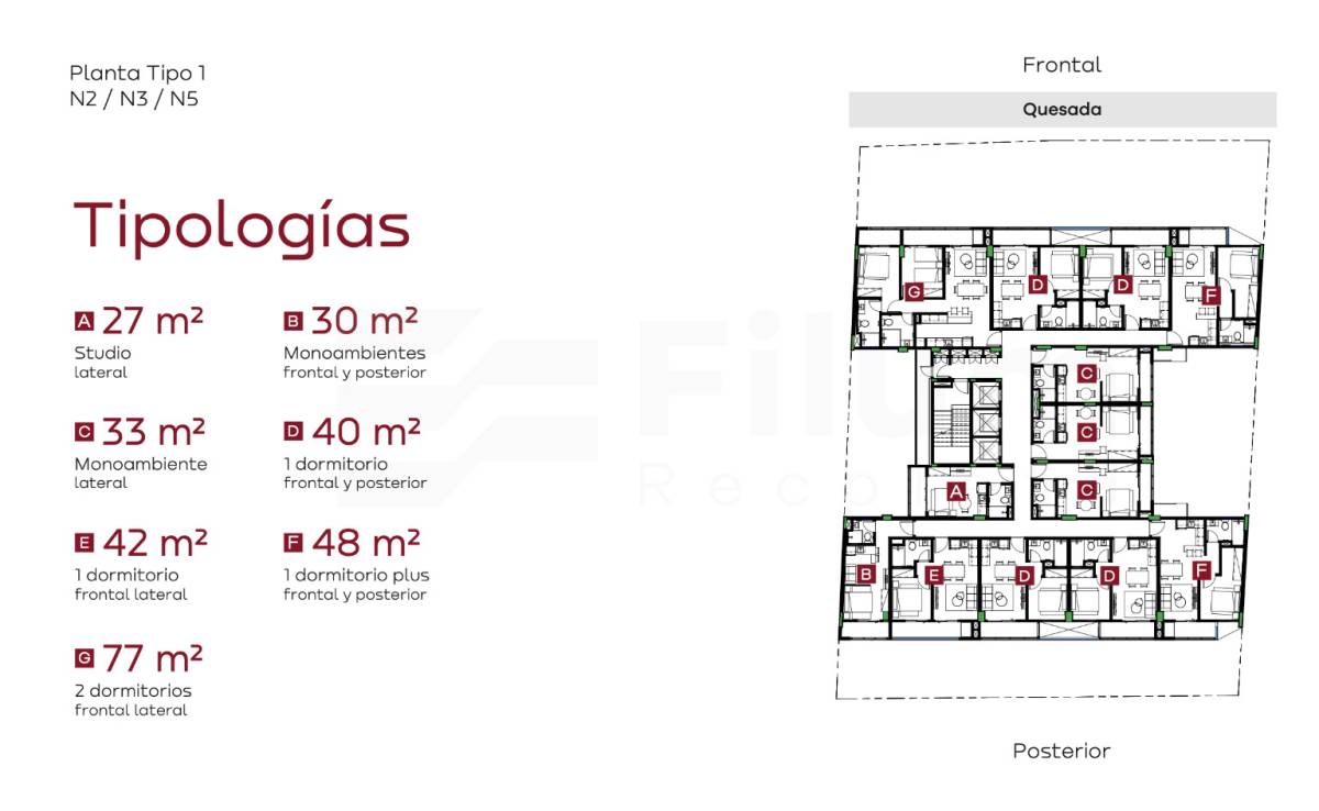 EN VENTA DEPARTAMENTOS EN POZO - FILUM RECOLETA — foto 2