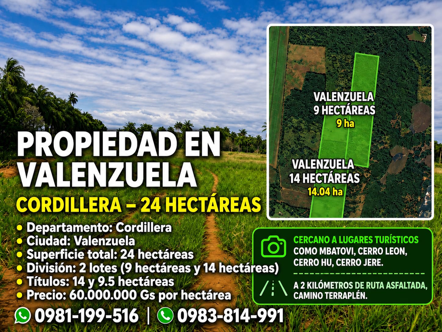 Terreno en venta en Valenzuela — foto 2