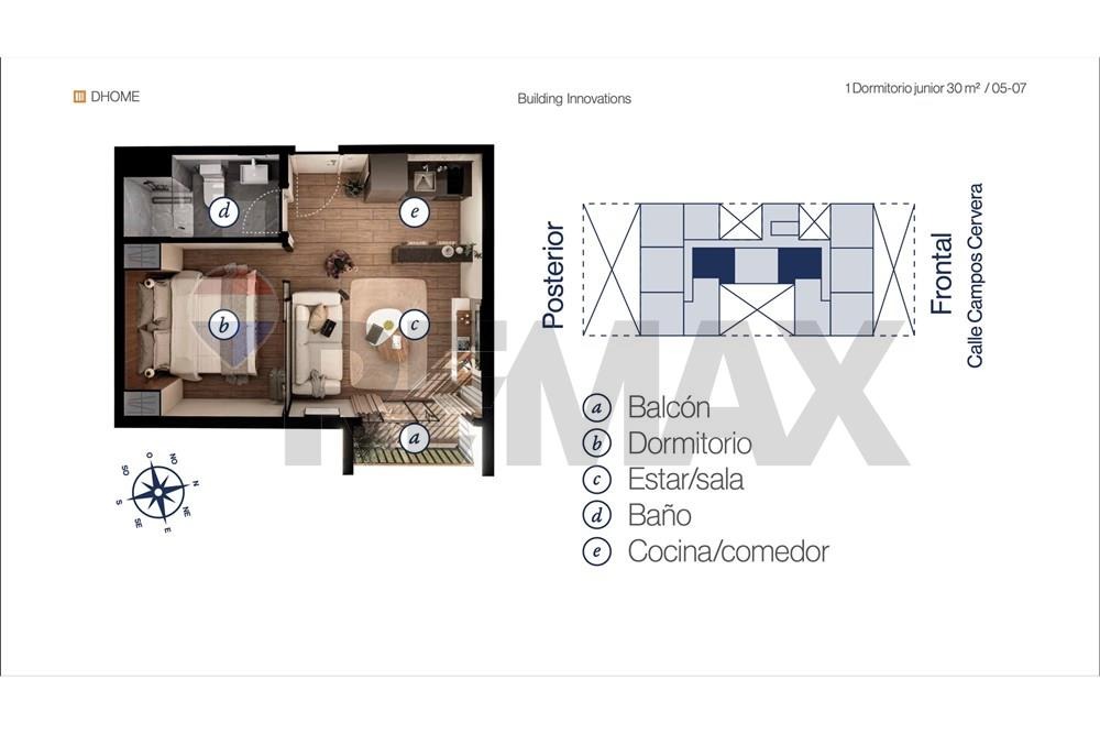 MONOAMBIENTE EN VENTA EN DHOME CAMPO CERVERA — foto 3