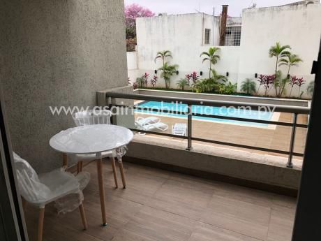 Deparamento Amoblado En Pleno Villa Morra