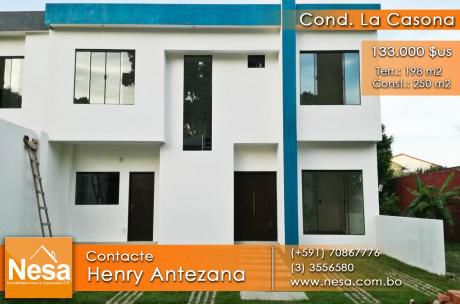 En Venda Amplia Casa En El Cond. La Casona