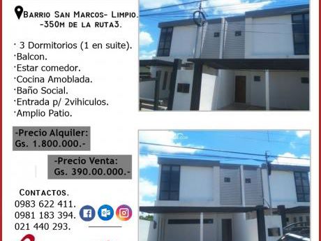 Vendo Duplex A Estrenar-limpio