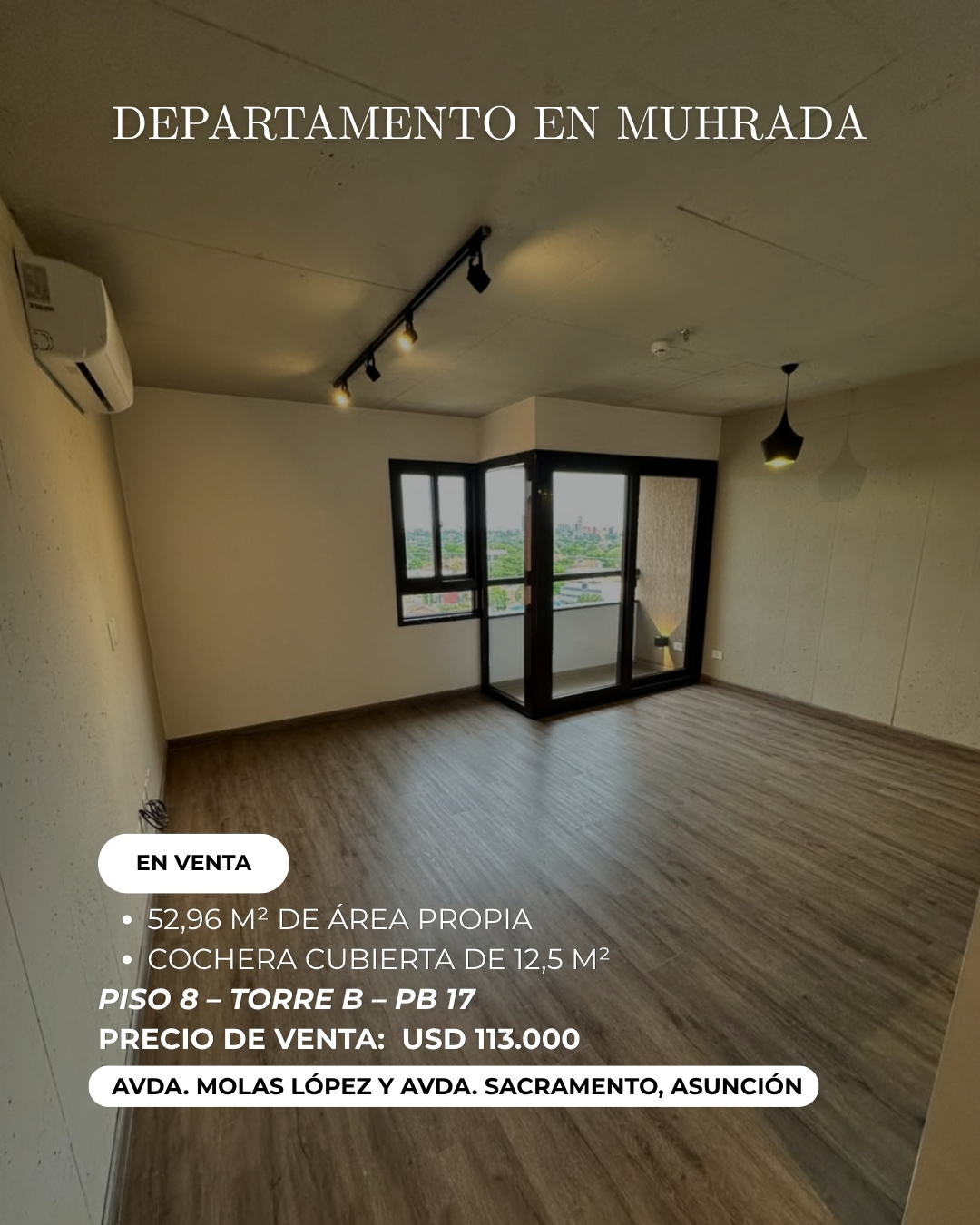 VENDO DEPARTAMENTO DE 1 DORMITORIO – EDIFICIO MUHRADA - foto 1