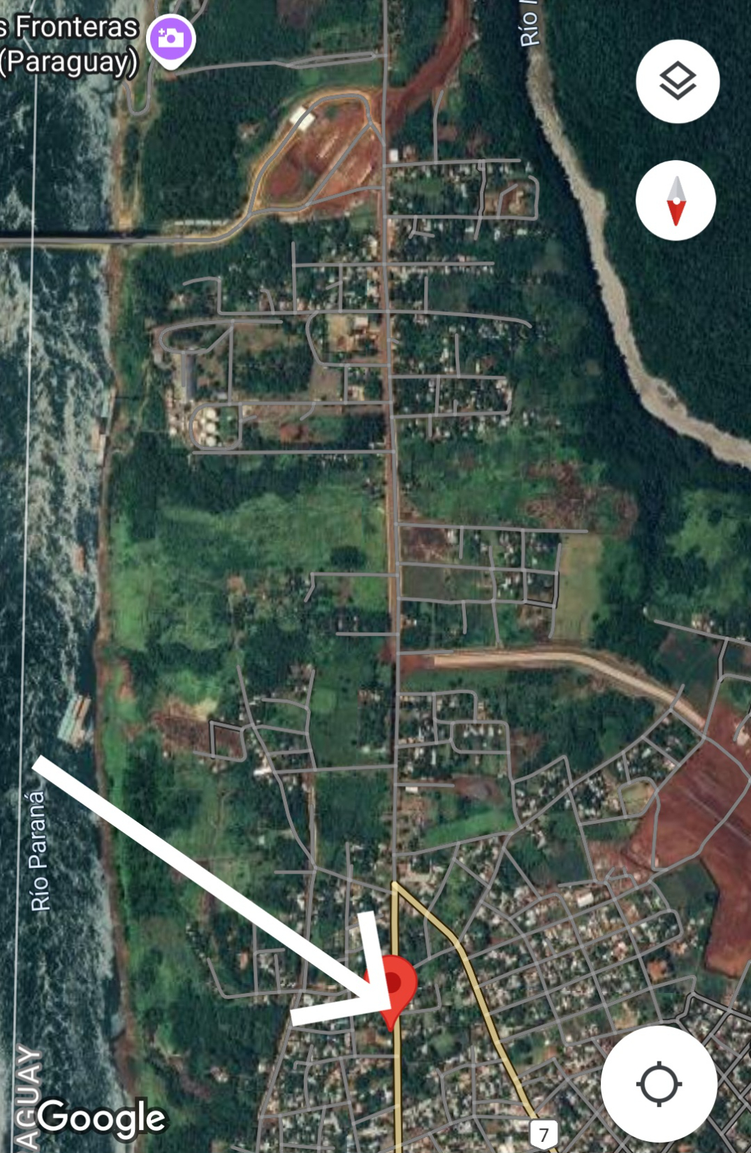 Vendo Terreno Cerca Al Puente De La Integración, Por: 120.000 Dólares — foto 2