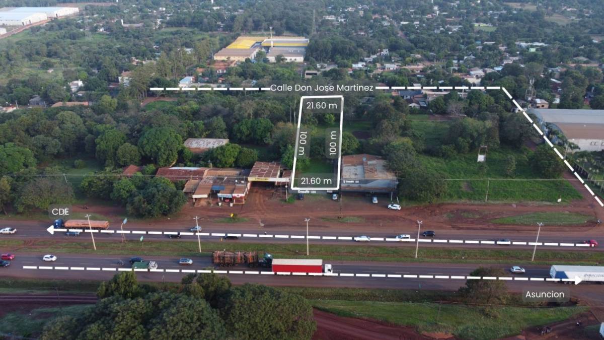 vendo terreno sobre ruta PY-02 Km 12 Monday Ciudad del Este — foto 2