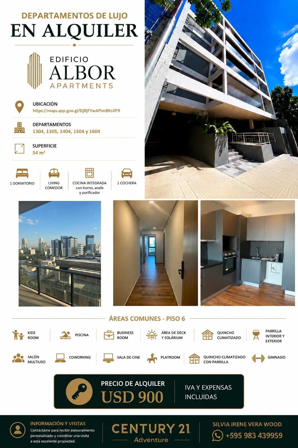 DEPARTAMENTOS DE LUJO EN ALQUILER — foto 2