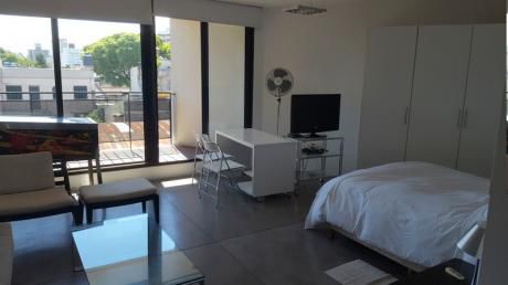Monoambiente Con Amplia Terraza Super Soleado!!!