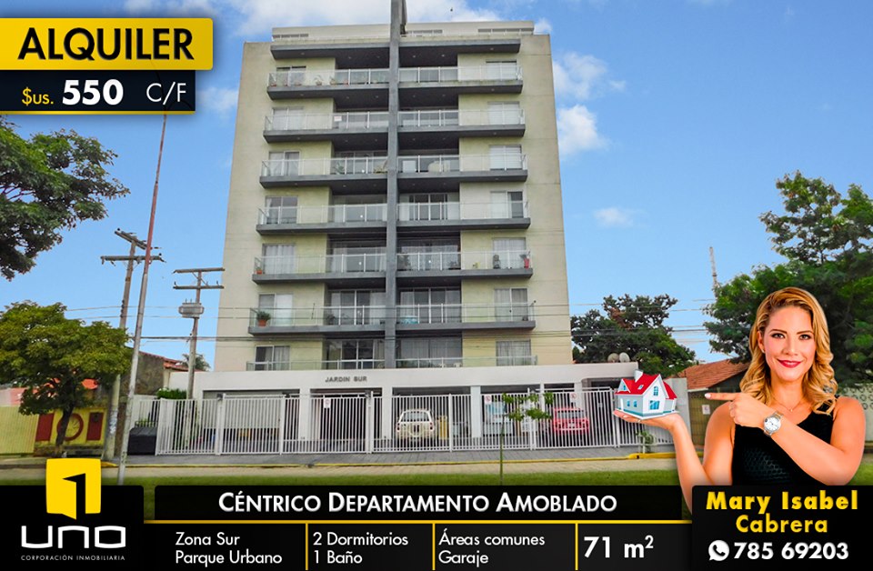 Departamento en alquiler en Sur
