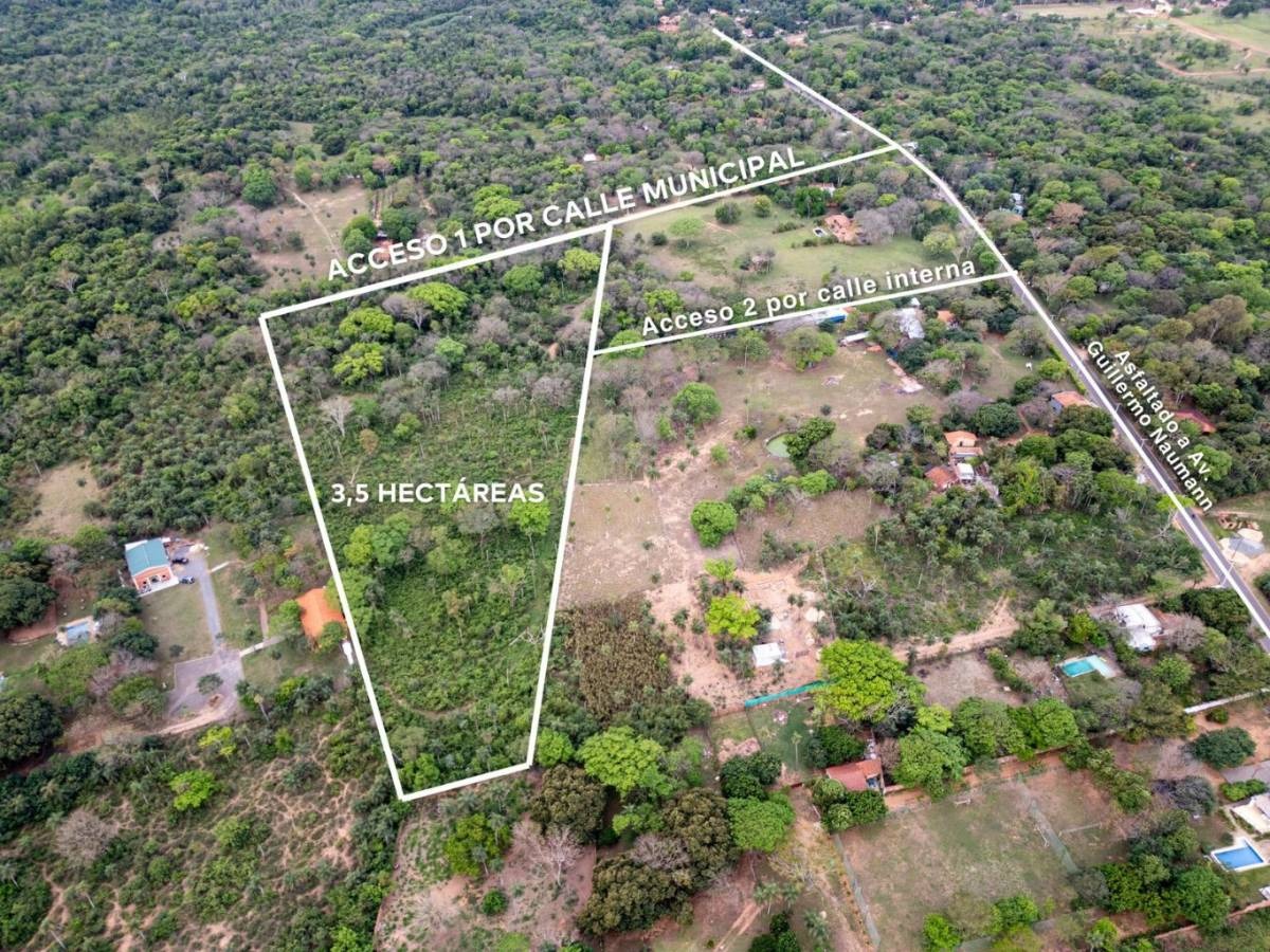 VENDO TERRENO DE 3,5 HECTÁREAS CON VISTA AL LAGO YPACARAÍ — SAN BERNARDINO — foto 2