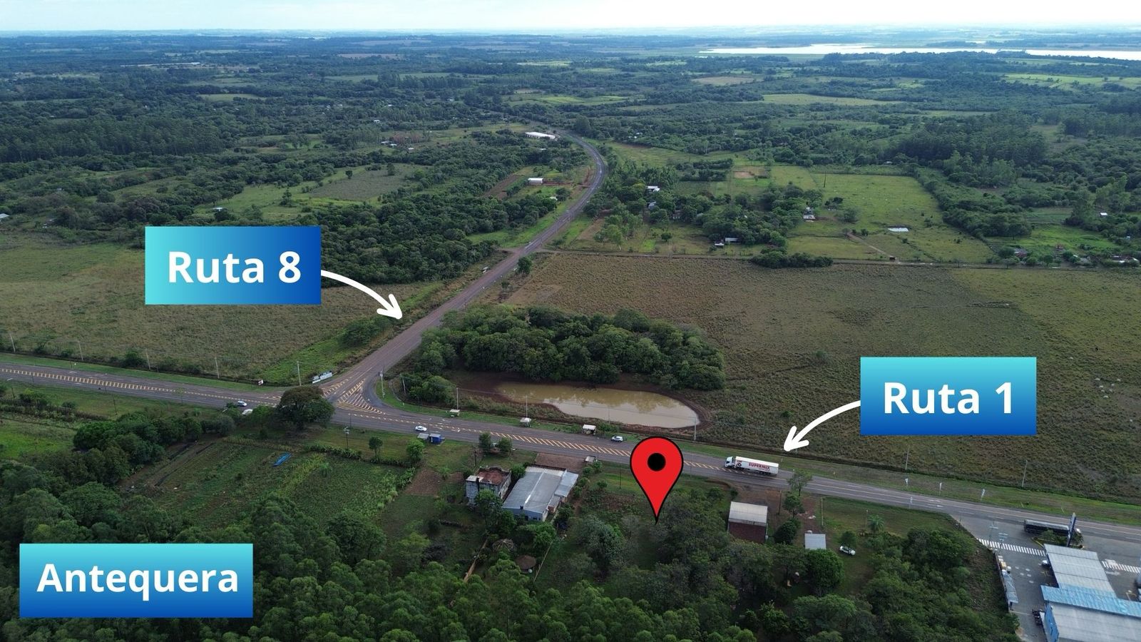 Amplia propiedad en Venta sobre Ruta PY01- Coronel Bogado. — foto 3