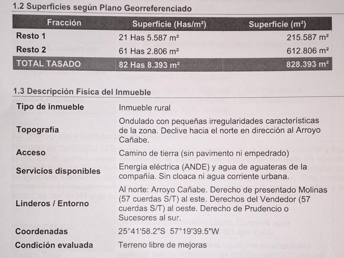 VENDO 82 HECTAREAS EN CARAPEGUA — foto 2
