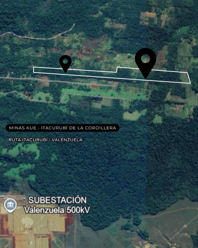 EN VENTA TERRENO DE 6 HECTÁREAS EN MINAS KUE - ITACURUBÍ DE LA CORDILLERA — foto 2