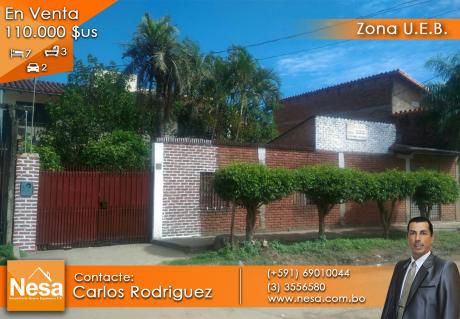 Nesa Vende Casa De 2 Plantas En Zona Universitaria