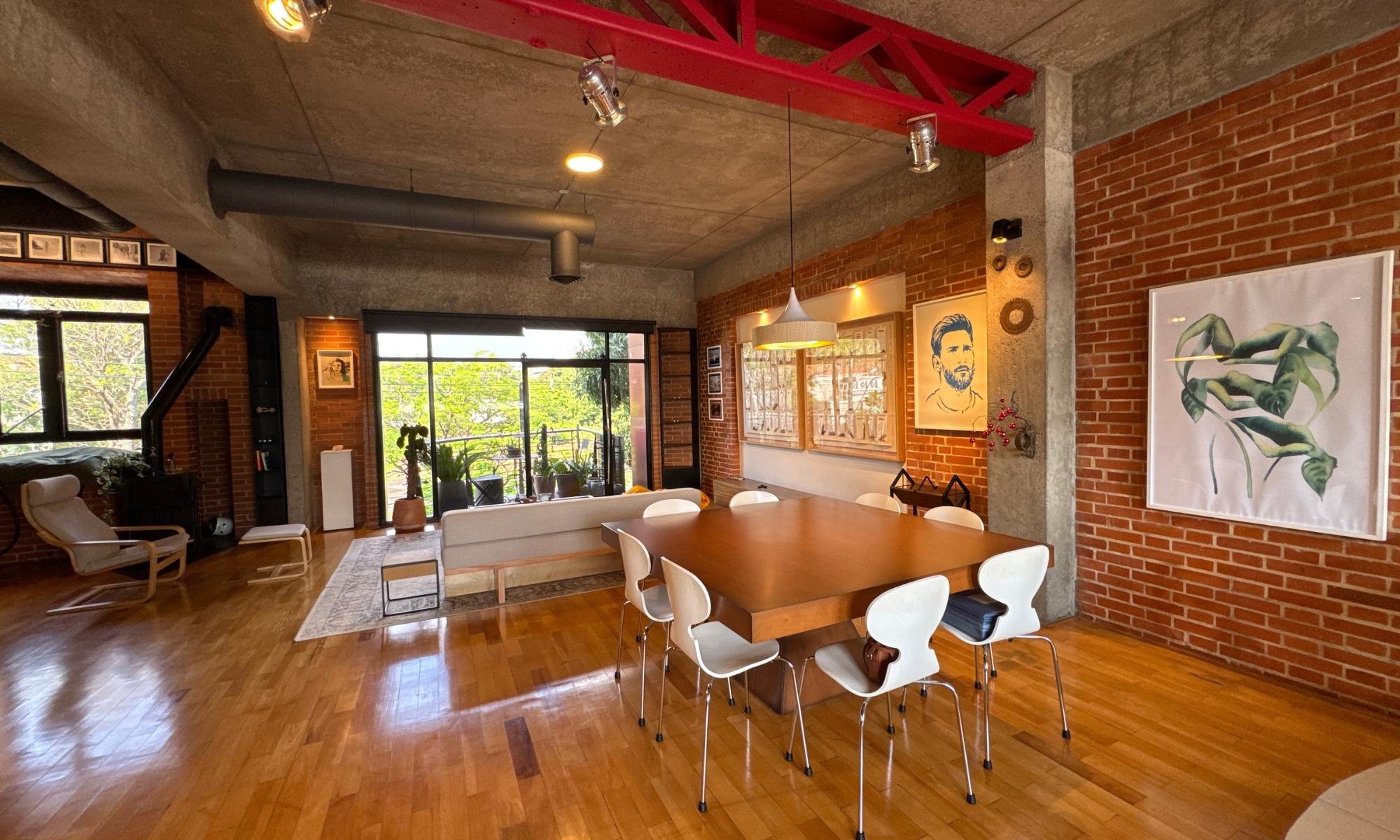 Amplio Departamento Estilo Industrial Zona Villa Morra — foto 3
