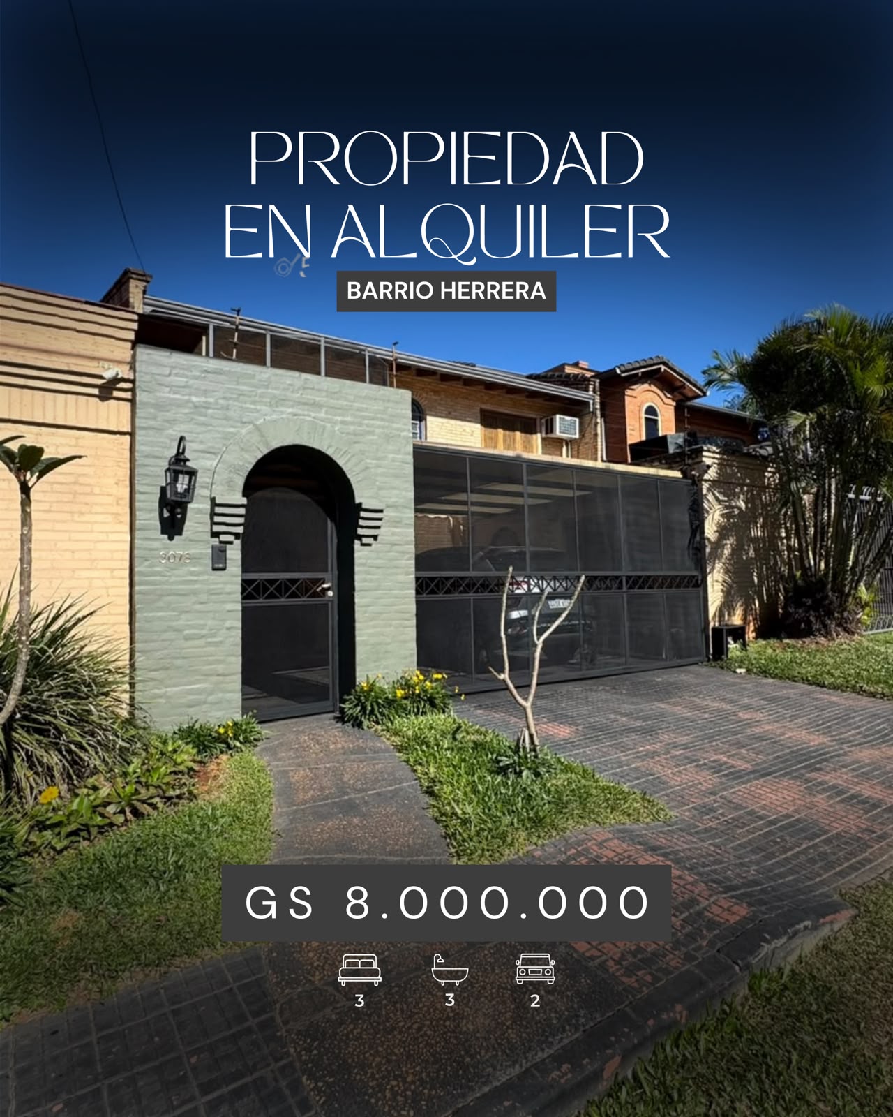 Casa en alquiler en Herrera
