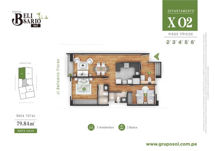 Departamento en venta en Lince