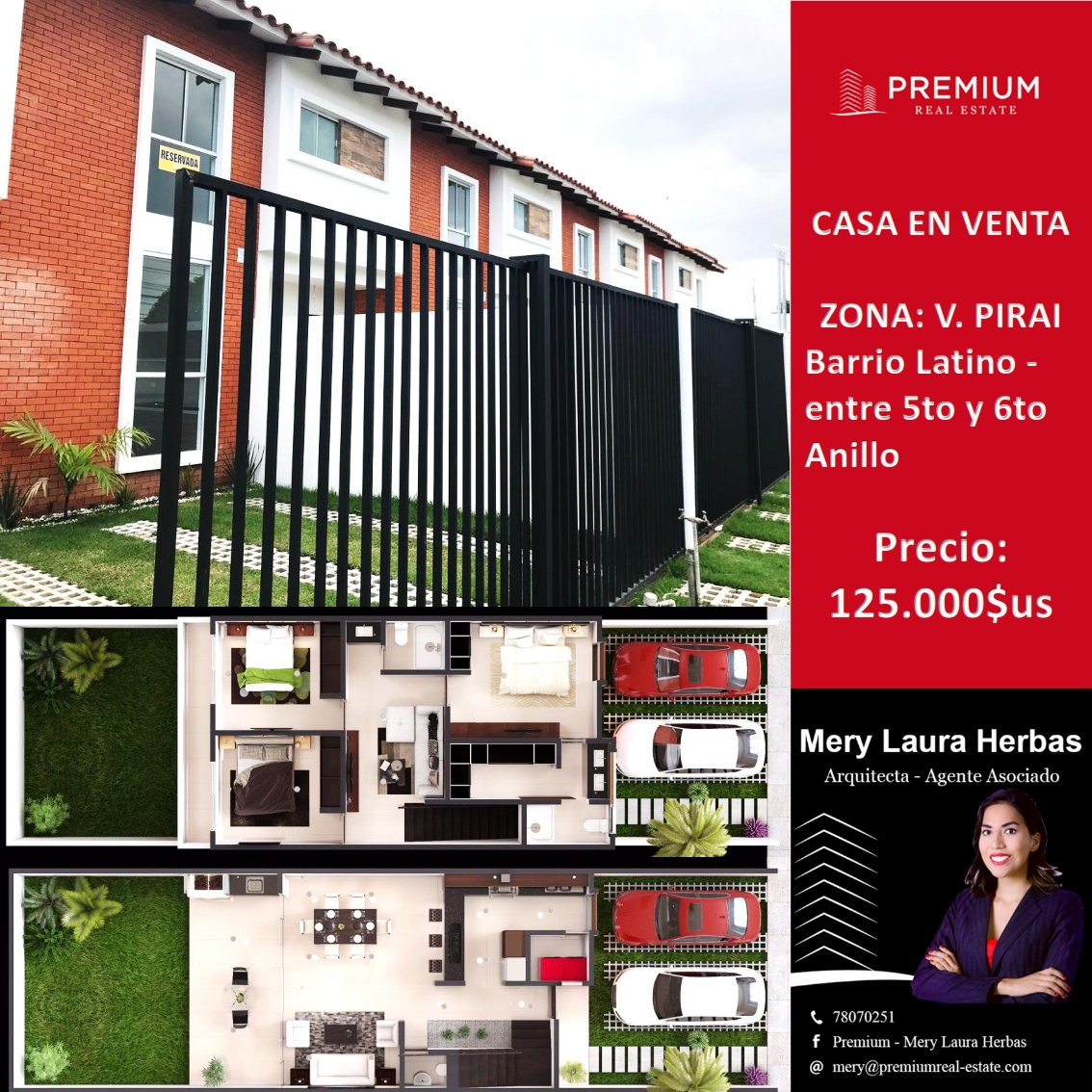 En Venta - Hermosa Casa De 2 Plantas - Av. Pirai
