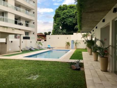 Alquilo Hermoso Departamento A Estrenar. Zona Club Olimpia, Embajada Americana