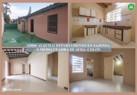 A0080 Alquilo Departamento, Barrio Sajonia