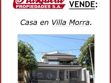 Vendo Casa En Villa Morra!
